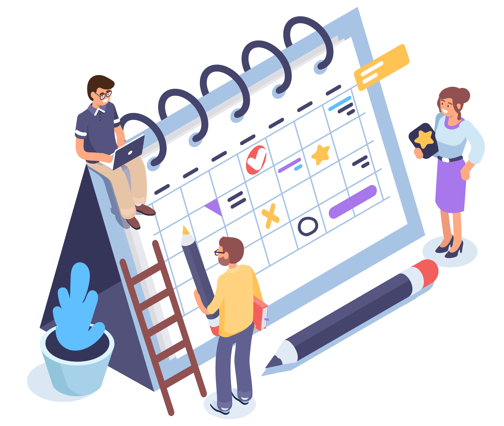 gestion des plannings pour vos collaborateurs